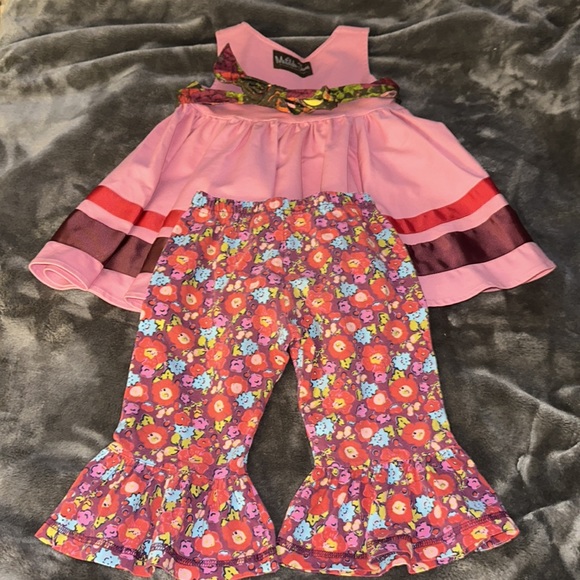 Matilda Jane Paint By Numbers Calypso Dress & Monet Big Ruffles Size 18m - Picture 5 of 5
